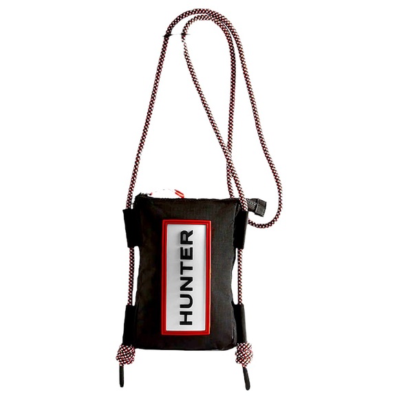 Hunter Handbags - Hunter Travel logo-embossed recycled-nylon crossbody pouch